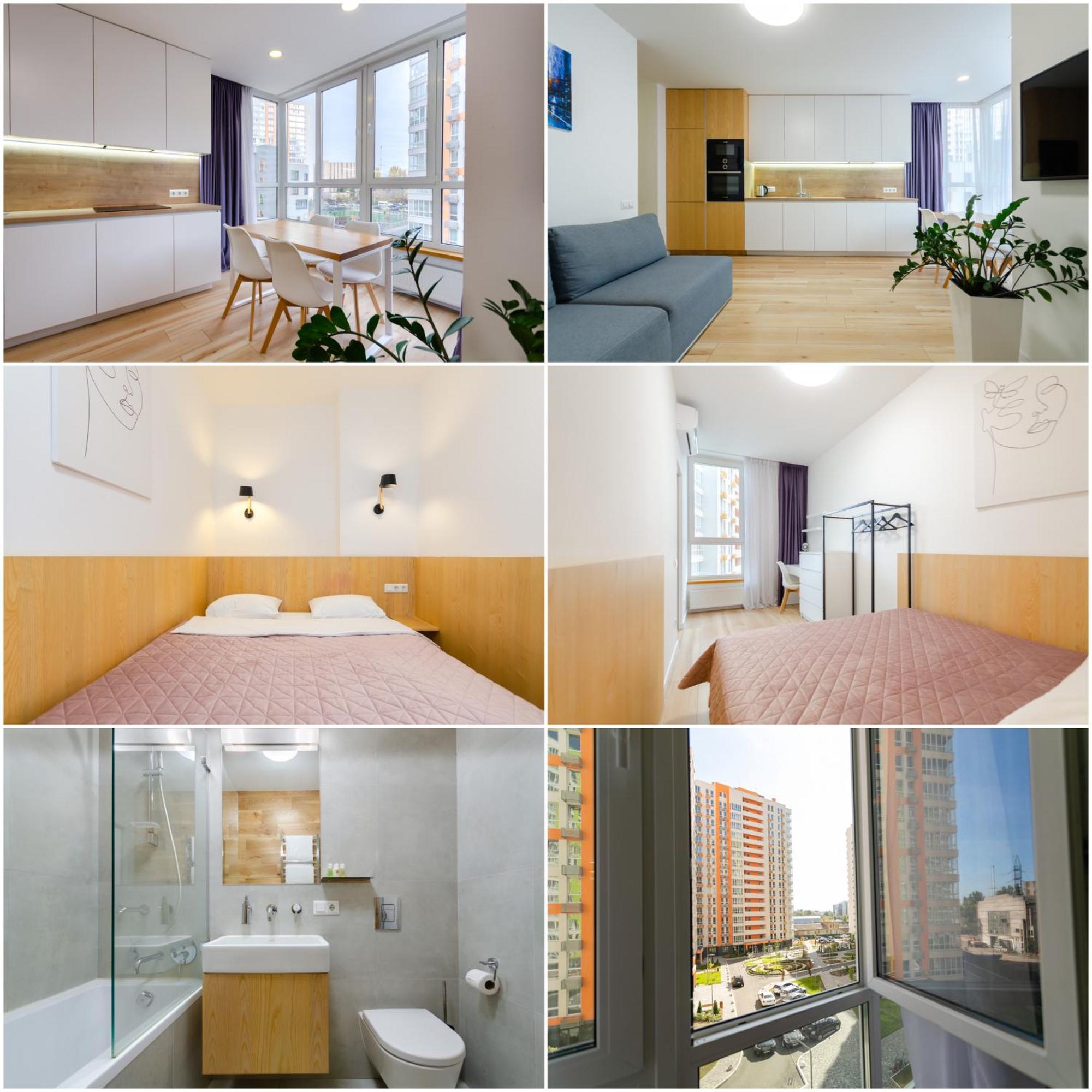 Petrovdom 78-170 Smart Comfort In Rc Nivki Park เคียฟ ภายนอก รูปภาพ